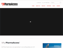 Tablet Screenshot of pharmaaccess.com